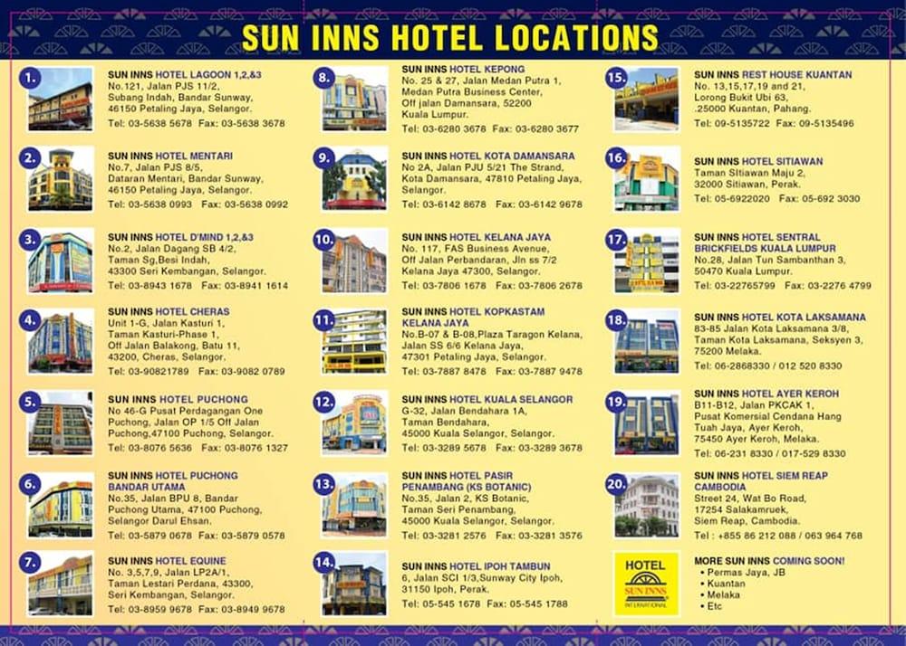 Sun Inns Hotel Sentral, Brickfields Kuala Lumpur Kültér fotó